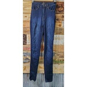 Girls Denim Blue Jean Akira Size 3 W 25